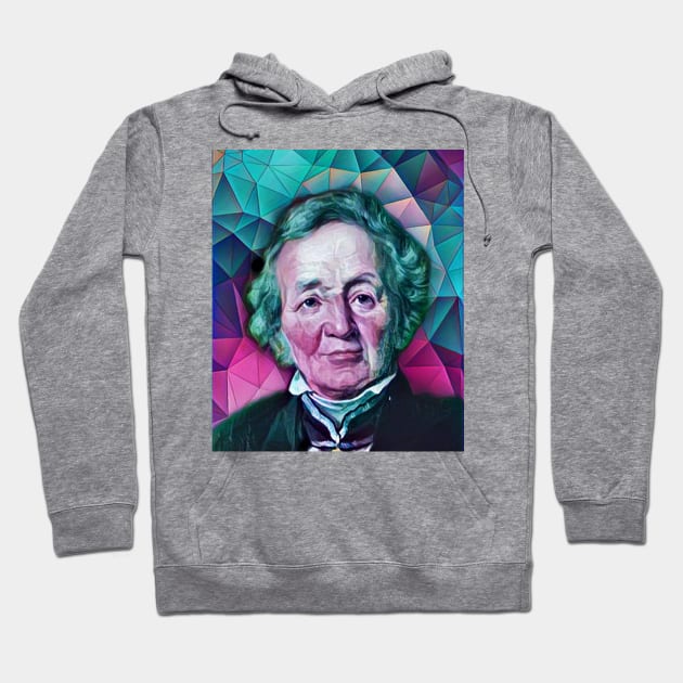 Leopold von Ranke Portrait | Leopold von Ranke Artwork 4 Hoodie by JustLit